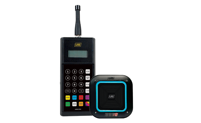 Color Touch Transmitter with Coaster Pager